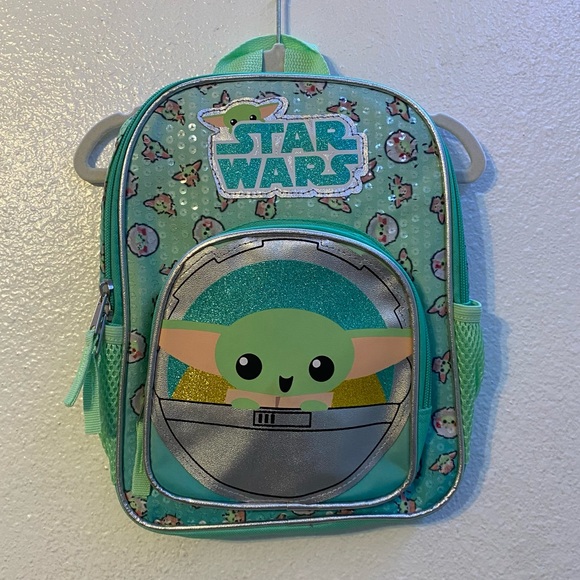 Nwt Star Wars Baby Yoda Mini Kids Backpack - Picture 1 of 2